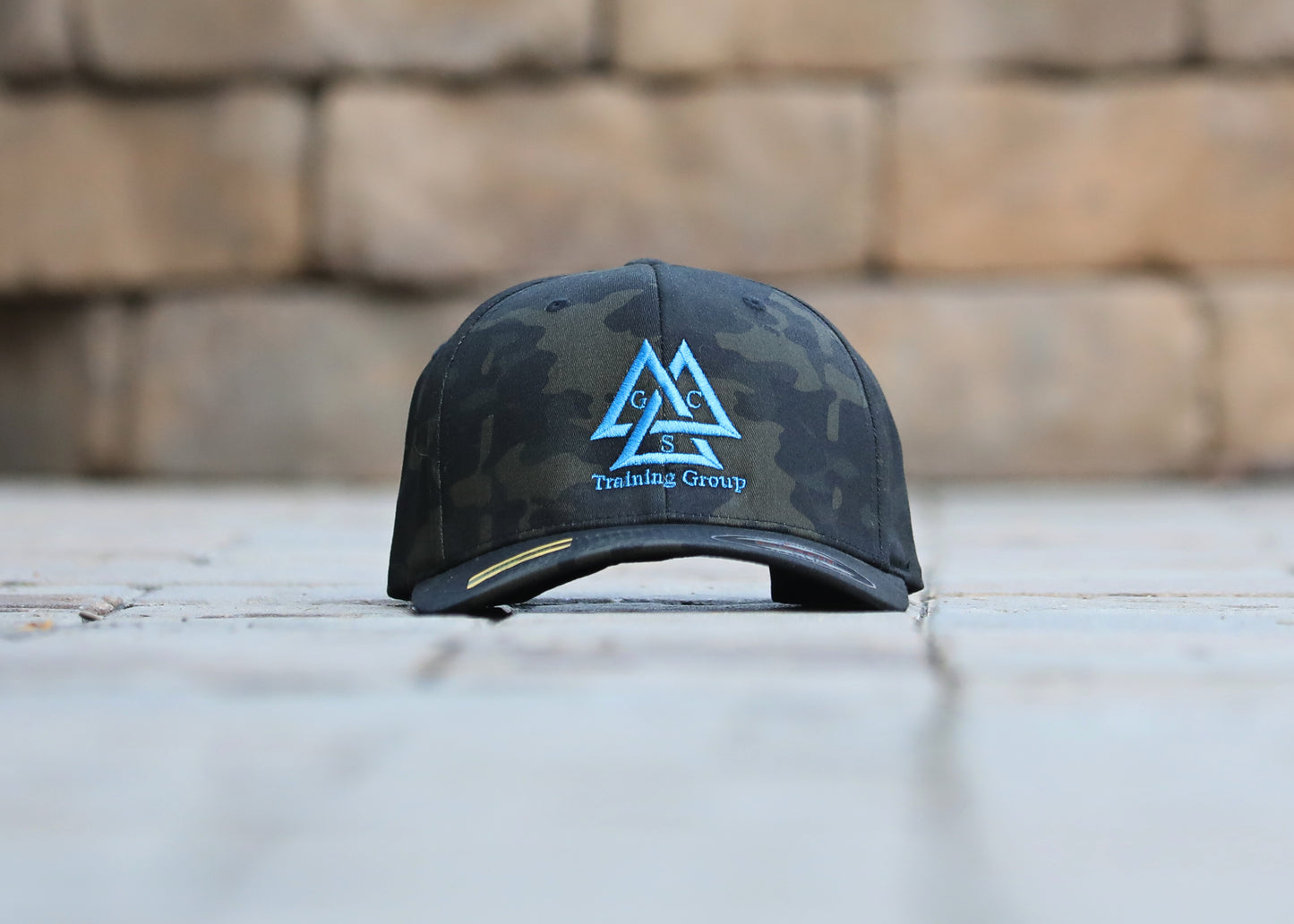 Black Multicam Flexfit - Blue Logo