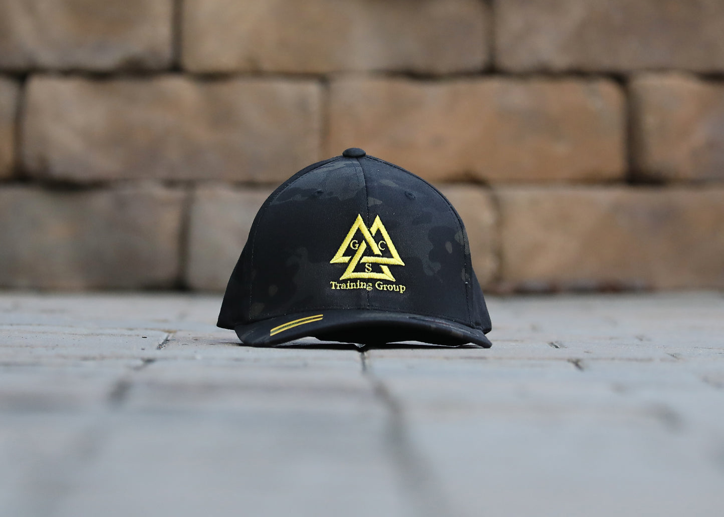 Black Multicam Flexfit - Yellow Logo