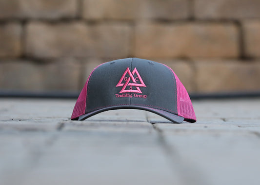 Ladies Pink Trucker's Hat